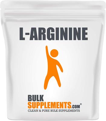 BulkSupplements L-Arginine Base Powder (500 Grams)