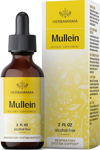 美国代购Mullein Leaf Tincture - Lung Cleanse - Vegan Lung De