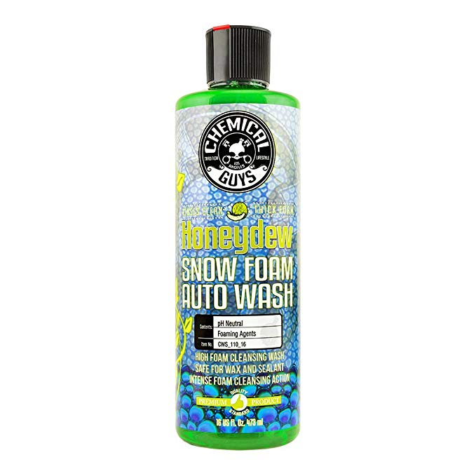 Chemical Guys CWS_110_16 Honeydew Snow Foam Car Wash Soap an