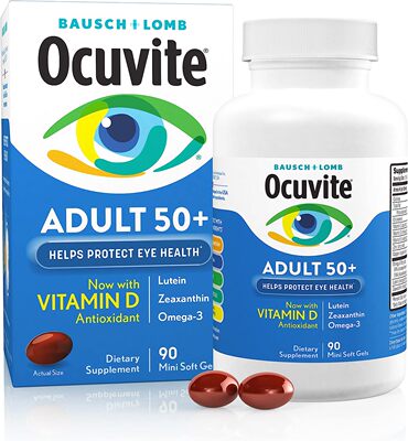 美国代购Ocuvite Eye Vitamin & Mineral Supplement, Contains Z