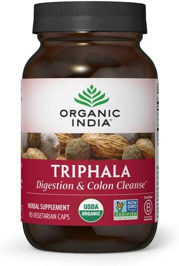 Organic India Triphala Herbal Supplement - Digestion
