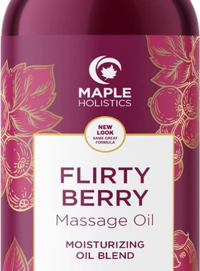 Berry Scented Sensual Massage Oil - Alluring Couples