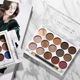 轻奢15色裸妆眼影盘地色新手橘棕色珠光哑光眼影纯欲风初学者