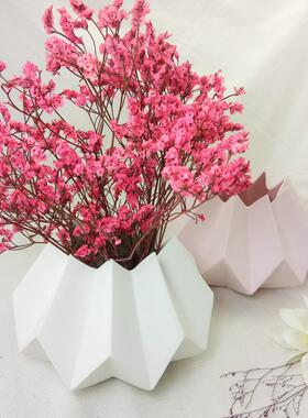 家居饰品折纸花瓶花器仿真花饰品欧式摆件个性插花瓶