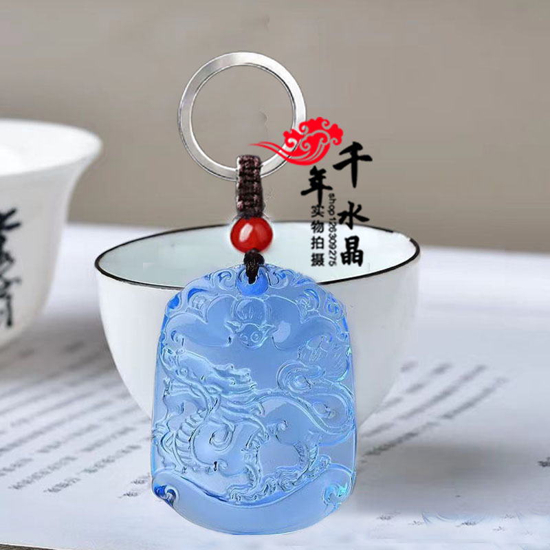 蓝晶石蓝绒晶男女运转