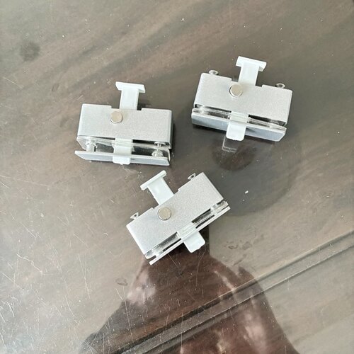 窗户门窗锁扣玻璃推拉门配件移窗无框阳台浴室固定推拉玻璃门