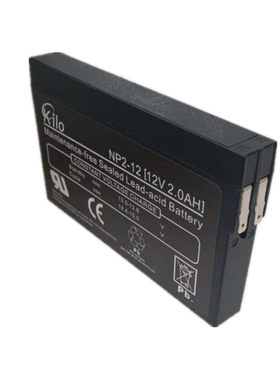 KILO蓄电池NP2-12/12V2AH医疗器械精密仪器小型电梯仪器仪表