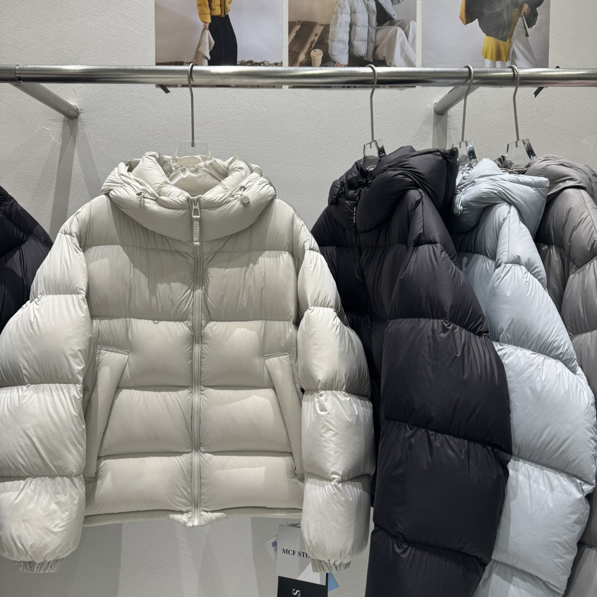 MOM云朵泡芙连帽冬装保暖羽绒服外套（含95白鸭绒）865