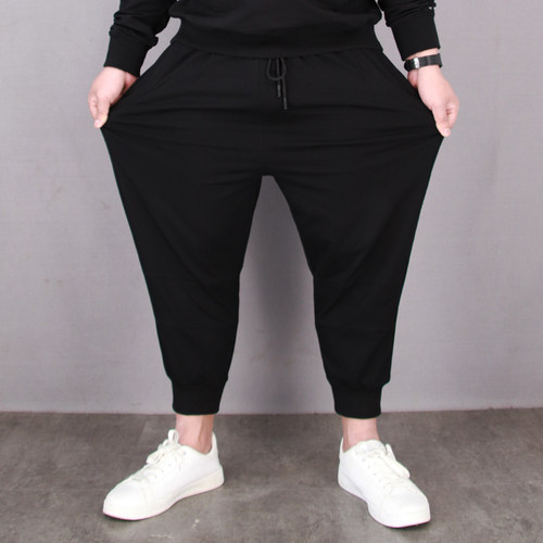 九分裤宽松潮显瘦不起球挺阔有型