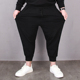 男裤 肥仔裤 潮胖宽松春秋款 子休闲运动八分裤 加肥加大九分裤 特大码