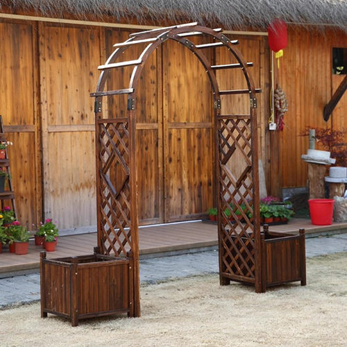 花架月季葡萄架拱门庭院栅栏花架