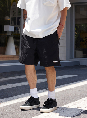 Quentin Marx夏季男士短裤户外休闲五分裤工装裤沙滩裤运动裤潮牌