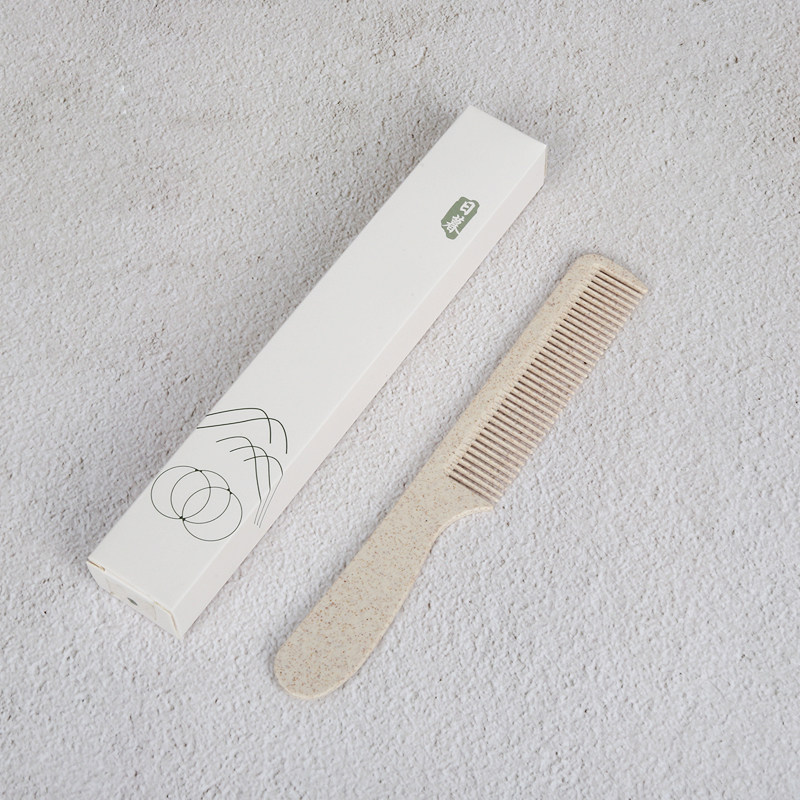 고급 호텔 일회용 세면도구 헤어 빗 긴 침대 및 아침 식사 빗 맞춤형 일회용 빗