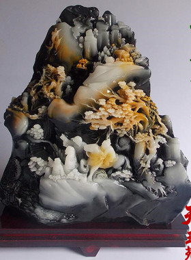 特价仙人指路大摆件电视柜寿山石