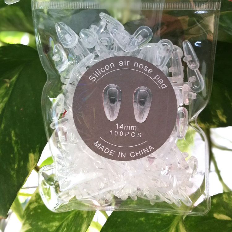 眼镜气垫鼻托100付封闭波浪纹