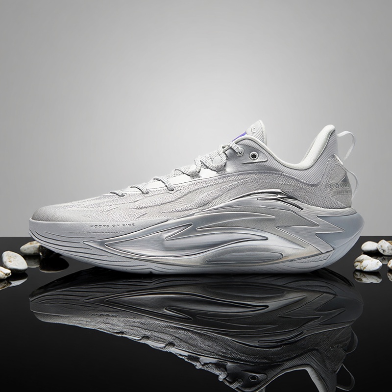 安踏狂潮7丨网面透气耐磨防滑缓震碳板跑动型实战运动篮球鞋男款