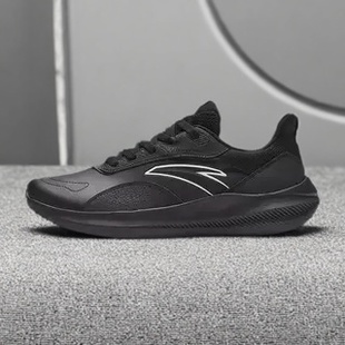 安踏轻质健跑鞋男款2025春季新款软底缓震透气慢跑轻便百搭运动鞋