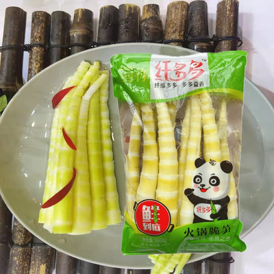 四川特产多多火锅脆笋500g20袋