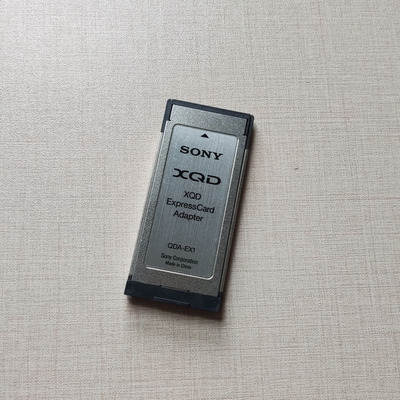 SONY索尼XQD转SXS卡套QDA-EX1原装适配器适用PXW-Z280V/EX280/F55