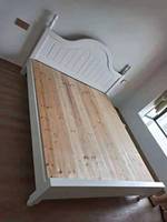 福州工厂直销经济型出租房1.5双人住宅家具韩式田园实木小美床铺