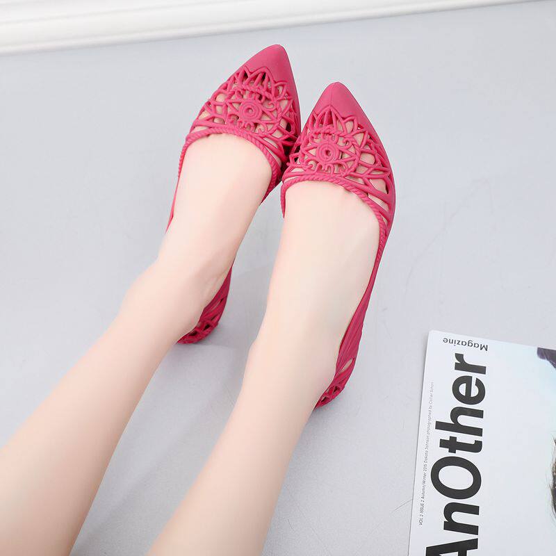 韩版夏季平底凉鞋女鞋子包头罗马塑料度假平跟学生沙滩女鞋果冻鞋|ruв категории Женская обувь, сандалии - от Buy2taobao.com для оказания профессиональной услуги покупки агента Taobao