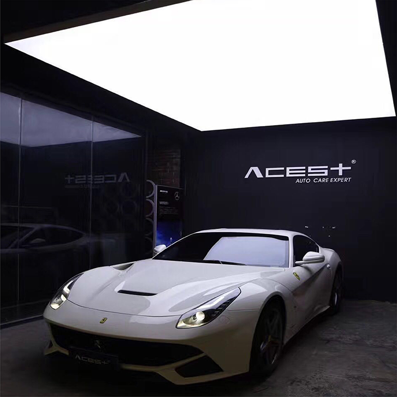 清远阳山英德连州uv软膜天花吊顶白色透光膜卡布灯箱手机广告喷绘