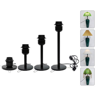 diy台灯材料灯座带插头可调光e27口创意居家改造花瓶陶罐卧室床头