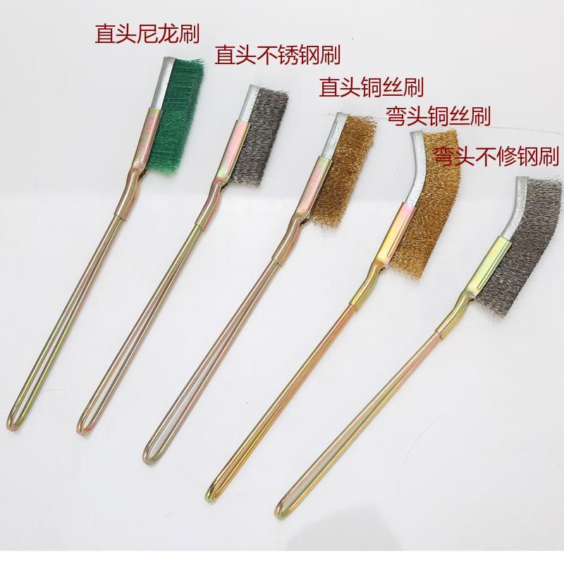 不锈钢丝刷铜丝刷手工刷金属表面清洁除锈刷燃气灶油烟机清污除锈