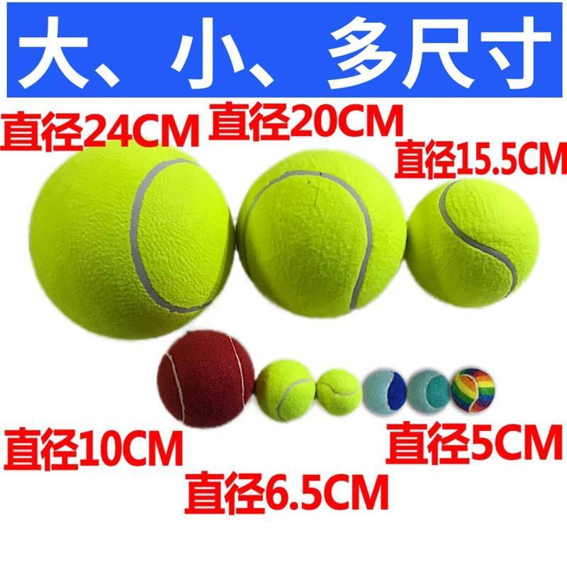 摆摊高弹训练对打网球大小网球签名充气 宠物大网球狗狗网球展示