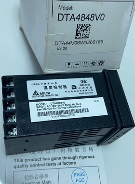 台达温控器DTA系列 DTA4848V0 ，无后面卡扣，实物拍摄