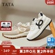 新款 TATA他她鞋 WPC10CM5 阿甘鞋 女休闲运动鞋 子女款 2025秋商场同款
