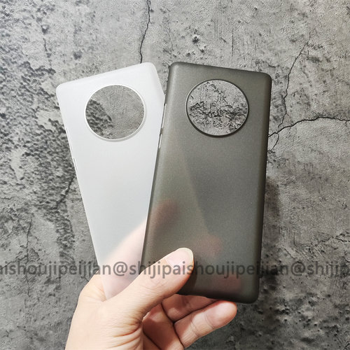 不变黄简约0.4mm轻薄mate50手机壳适用华为mate40pro半透明磨砂PP壳Mate40散热p30抗指纹硬壳