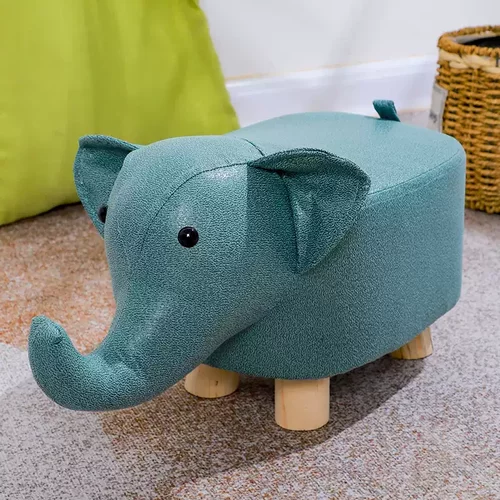 正版科技布大象凳子矮凳可爱儿童