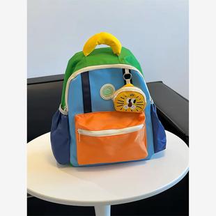 幼儿园大容量可爱双肩背包初中女生ins风小众书包宝妈带娃出行包