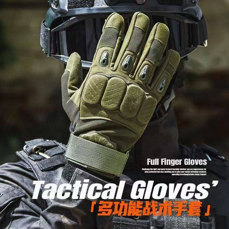儿童战术手套半指暗区突围周边三角洲威龙同款特种兵手套