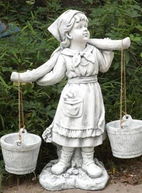 地中海风田园水桶多肉花盆绿植