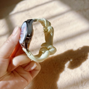 6485 6035 6105雪纺表带女士夏天 6463 适配斐乐手表带女FILA6113