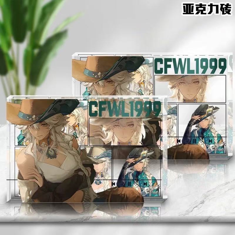 阿尔古斯高透亚克力生日砖新角色百眼巨人游戏同人周边送人礼物女