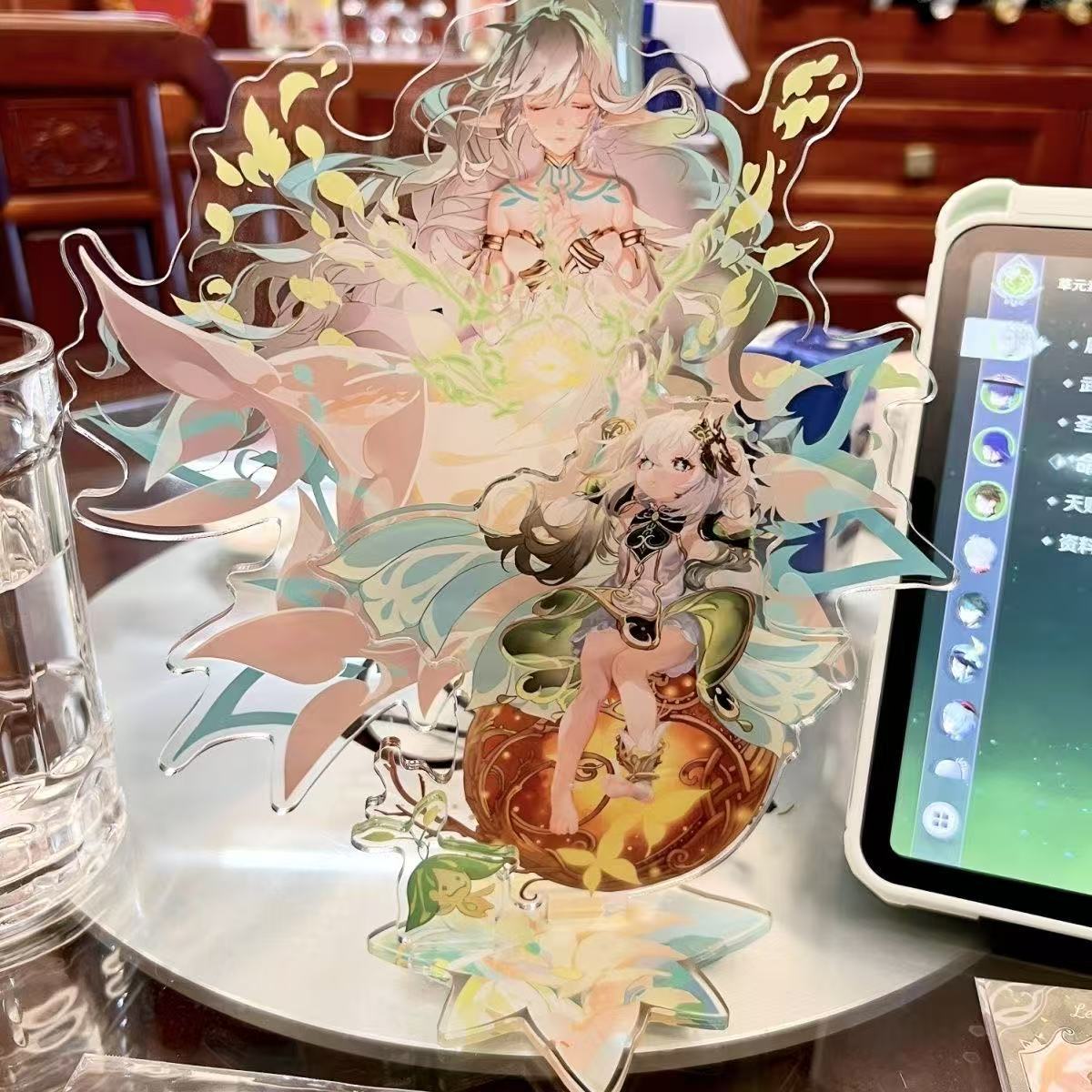 新款高颜值可爱同人谷子纳西妲大慈树传承周边立牌摆件