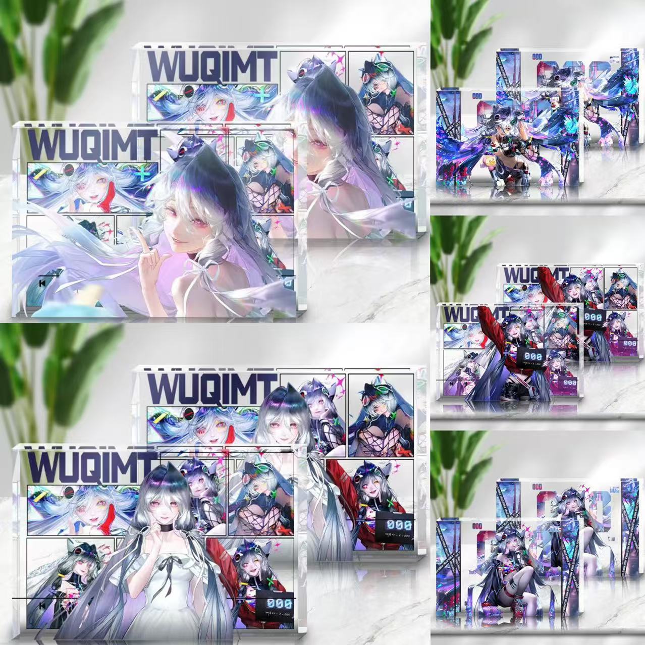 无期迷途000透明亚克力砖幽零风暴新禁闭者游戏周边桌面角色摆件