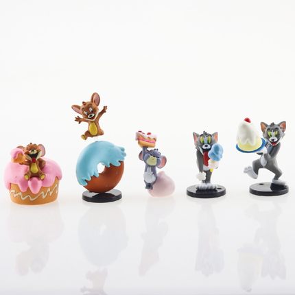 清仓日版正品猫和老鼠tom jerry true80周年限定版桌面模型小件