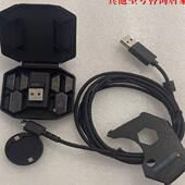 罗技g502无线鼠标接收器配重盖充电线数据线G903底盖配件适配器