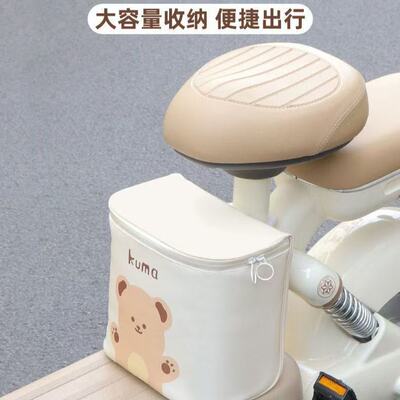 台铃电动车座椅收纳袋防雨头盔