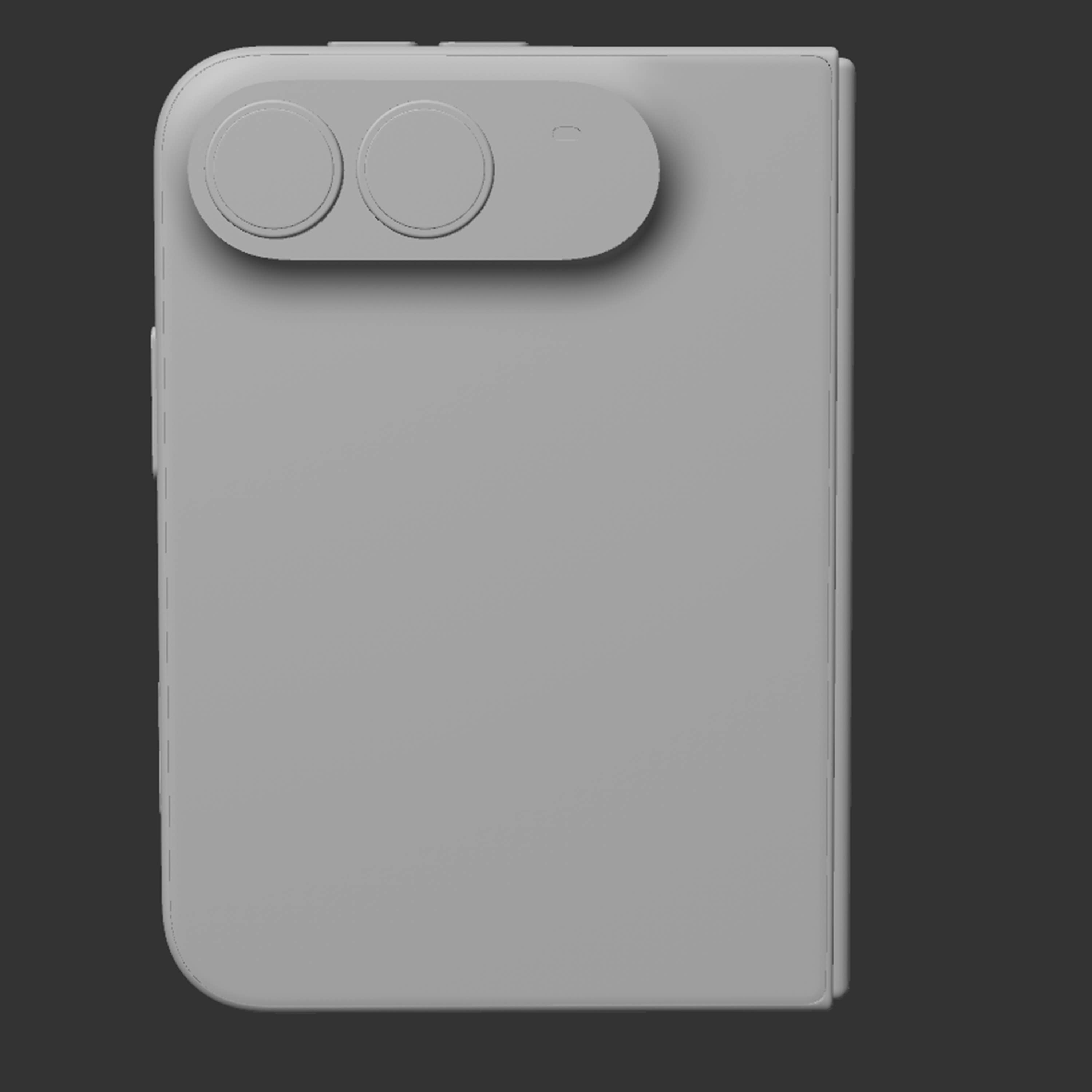 苹果iPhone18Dou折叠模型3Dmax C4D 犀牛Rhino blender CAD高精度图片