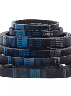 齿形同步带HTBN591 600 612 633 645 660 741 750 804 810S3M-100