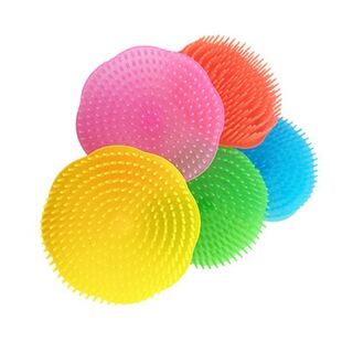 烘焙蛋糕diy工具毛球造型圆形搓球刷子翻糖搓球刷彩色圆形扎扎刷