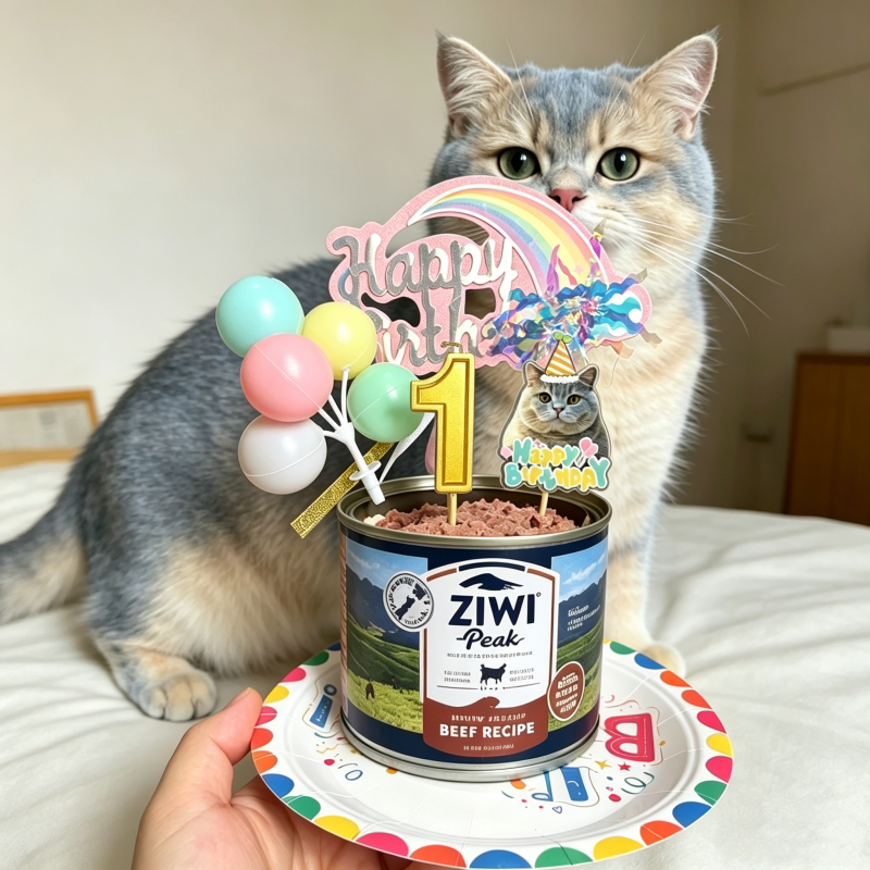猫咪生日装扮道具一岁宠物围兜小狗狗过生日蜡烛蛋糕围脖装饰帽子