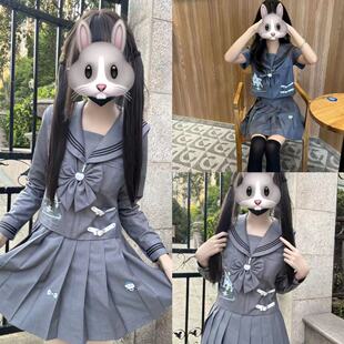 【萝莉物语】原创吉伊卡哇黑魔法小八jk水手服短袖款