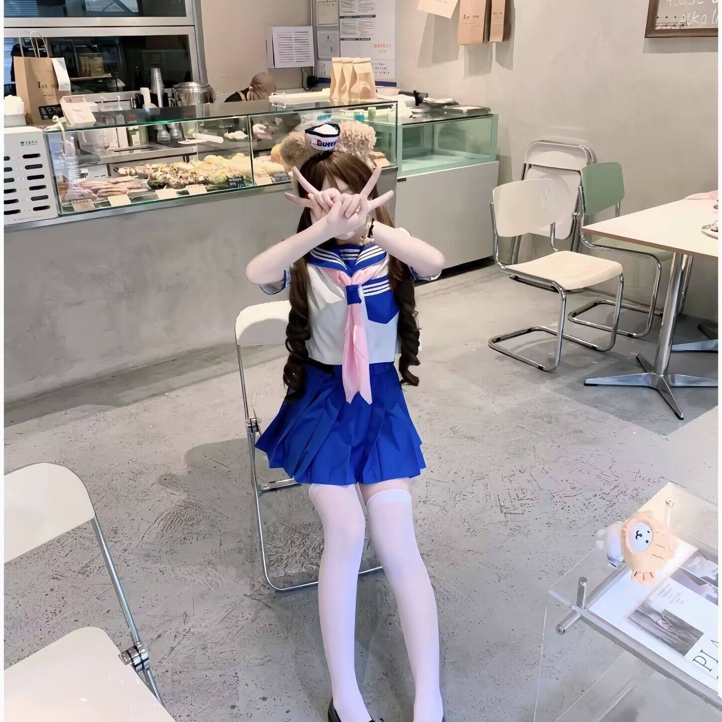 美少女战士短袖水手服原创制服基础三本jk原创正版日系学院套装JK
