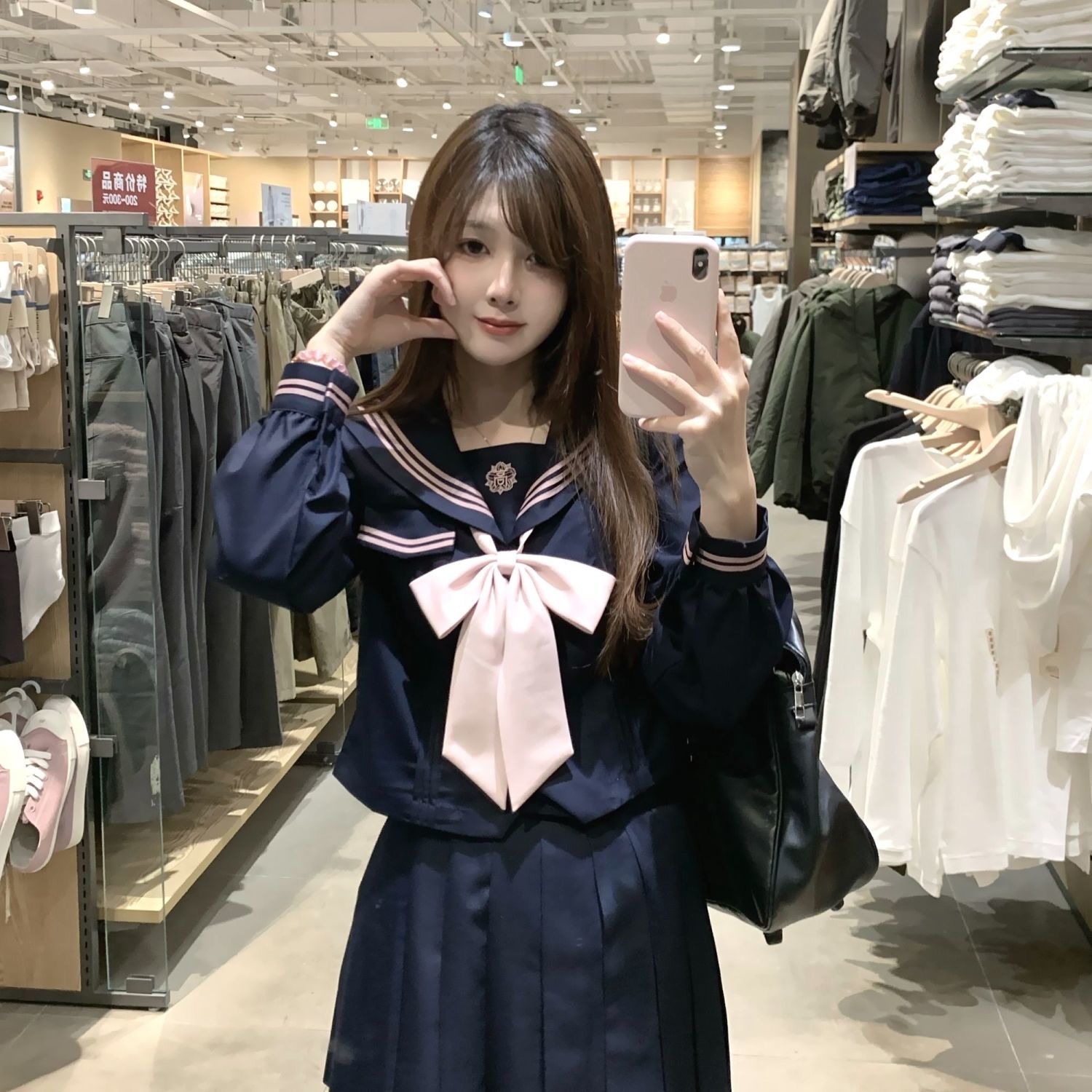 【忘川】JK出征日系正品水手服基础款制服风班校服套装女百褶裙
